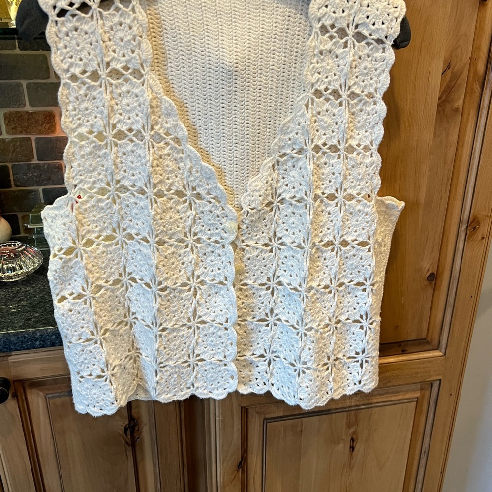 Crocheted Vest